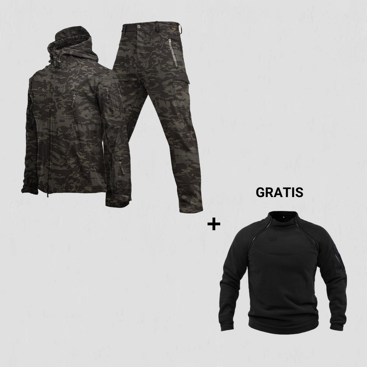 George - Militair Waterdicht Winterpak + GRATIS Fleece Trui