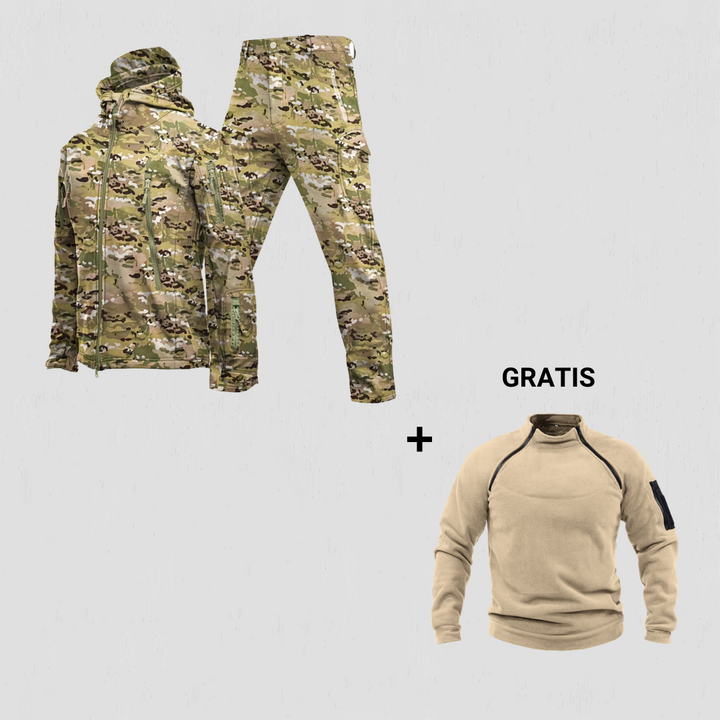 George - Militair Waterdicht Winterpak + GRATIS Fleece Trui