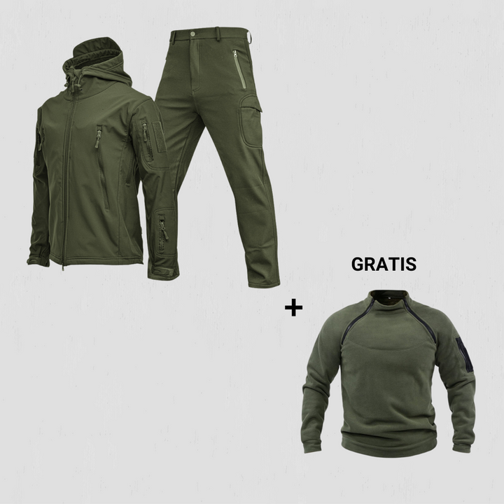 George - Militair Waterdicht Winterpak + GRATIS Fleece Trui