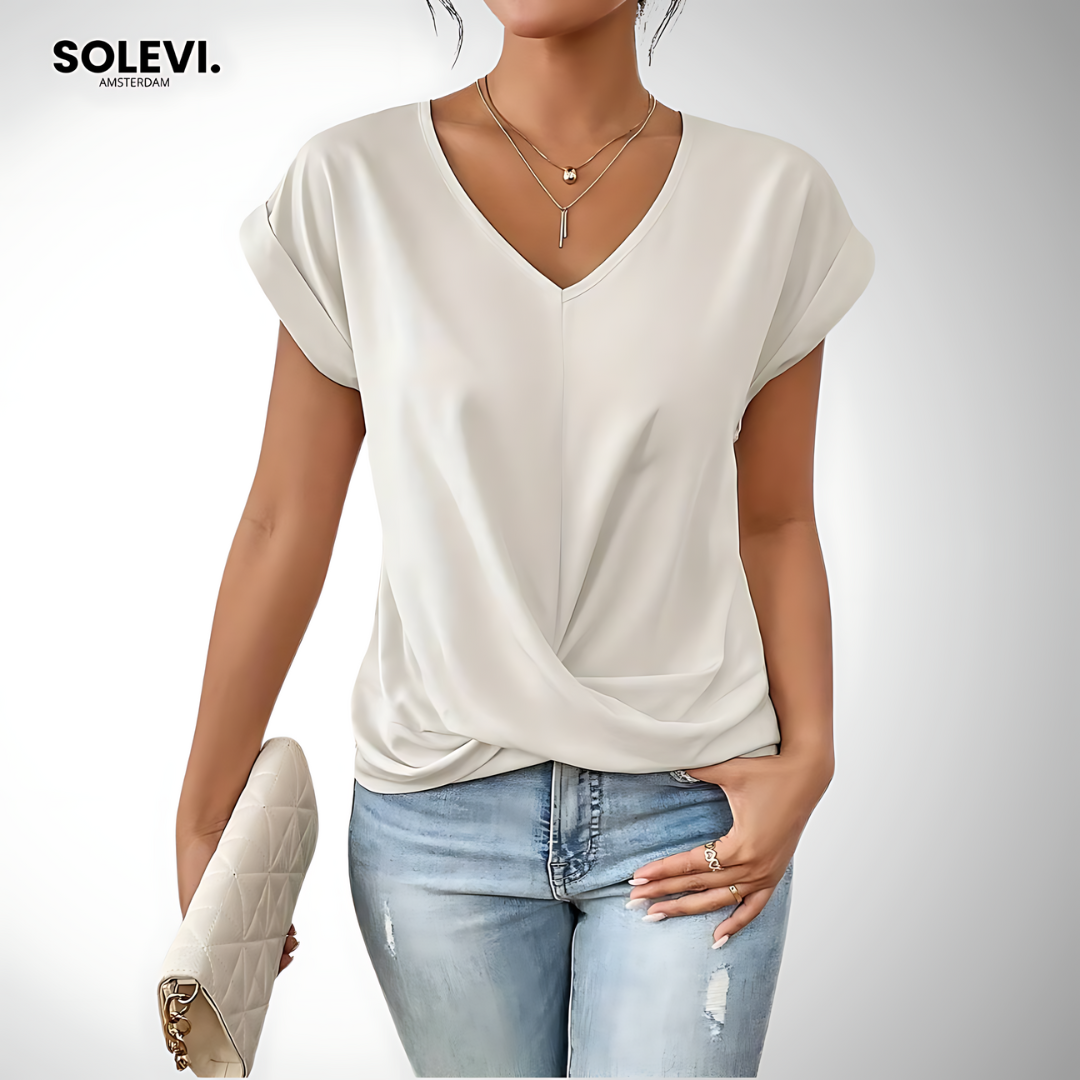 Kelly - Casual T-shirt met Korte Mouwen