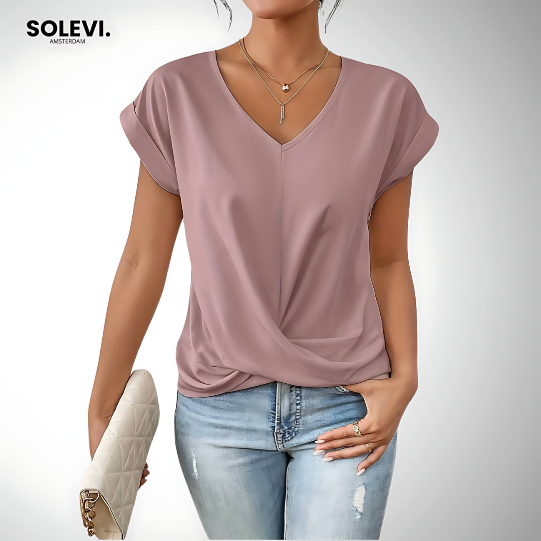 Kelly - Casual T-shirt met Korte Mouwen